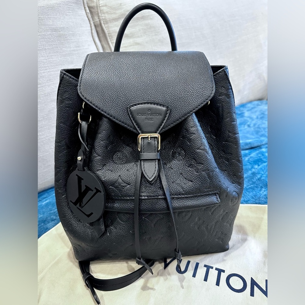 Louis Vuitton Montsouris Backpack with dust bag